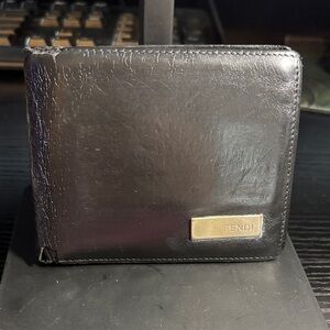Fendi Black Leather wallet